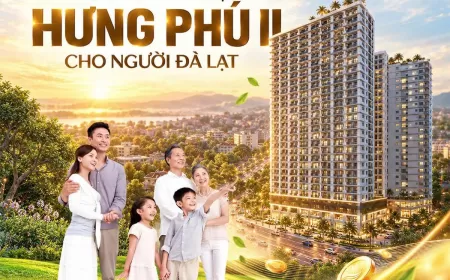 TỪ PHỐ NÚI ĐÀ LẠT VỀ BIỂN XANH NHA TRANG, GIẢI PHÁP AN CƯ TẠI HƯNG PHÚ 2.