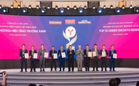 Định vị thế thương hiệu quốc gia Yến sào Khánh Hòa lọt Top 10 Thương hiệu tăng trưởng xanh 2025 – Khẳng 
